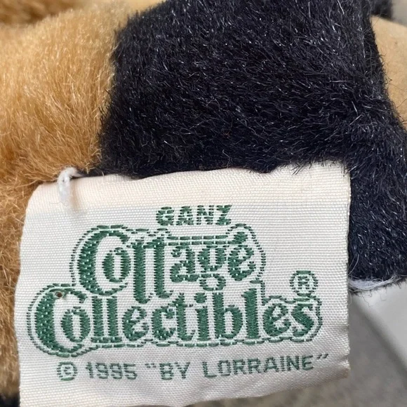 Vintage Ganz 1995 Cottage Collectibles Jointed Dog plush - Picture 7 of 8